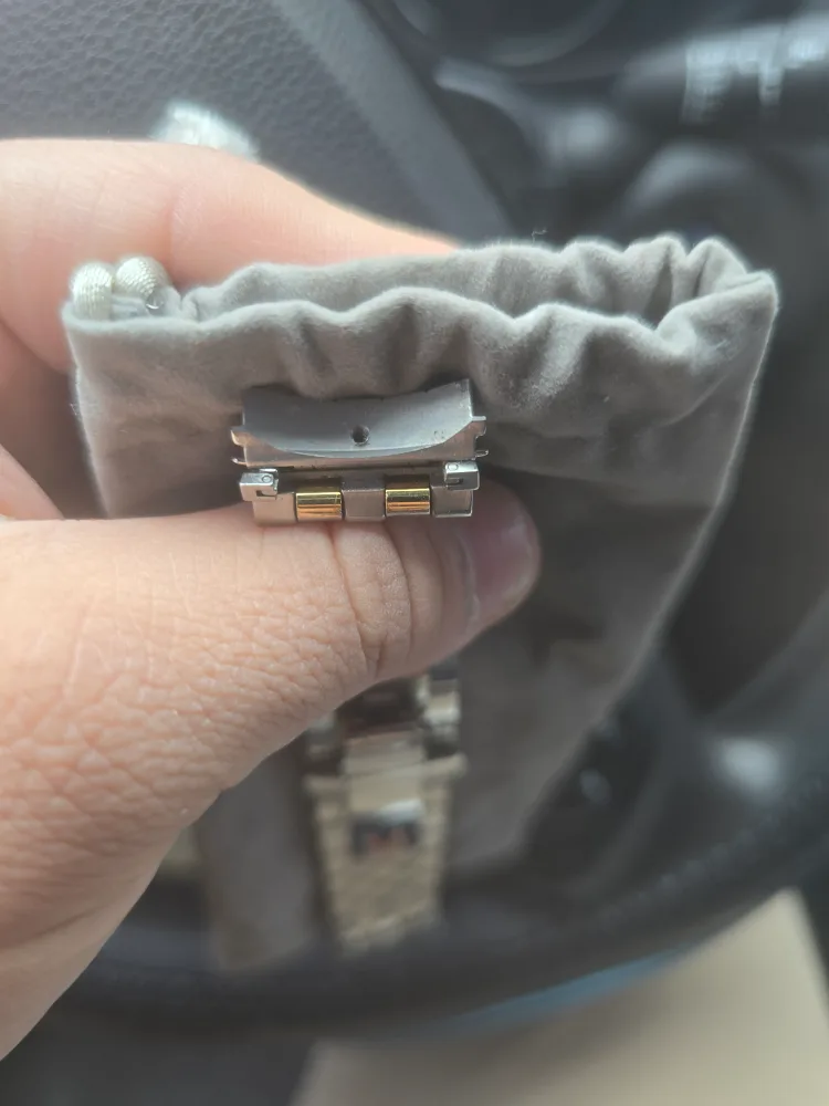 Michelle Watch Band - Silver & Gold Tone image indicator(5)