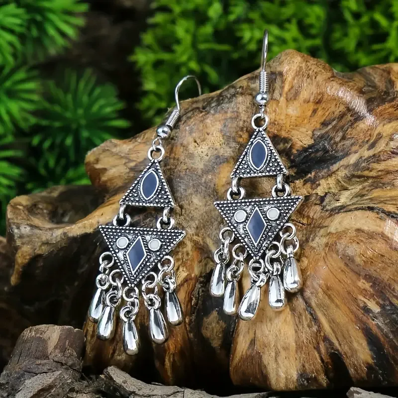 Silver Dangle Earrings