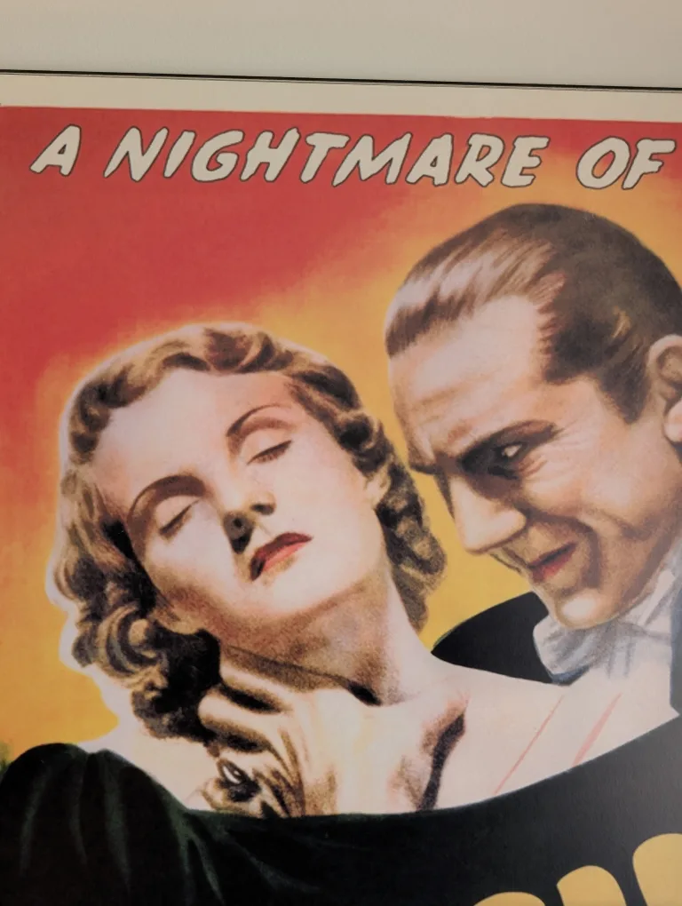 Vintage Dracula Movie Poster Plaque image indicator(2)