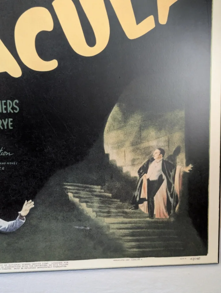 Vintage Dracula Movie Poster Plaque image indicator(4)