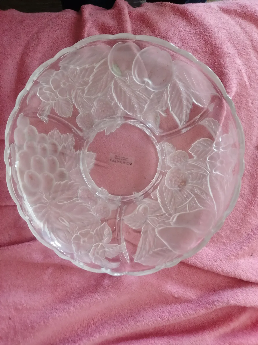 Home Beautiful Glass Serving Dish