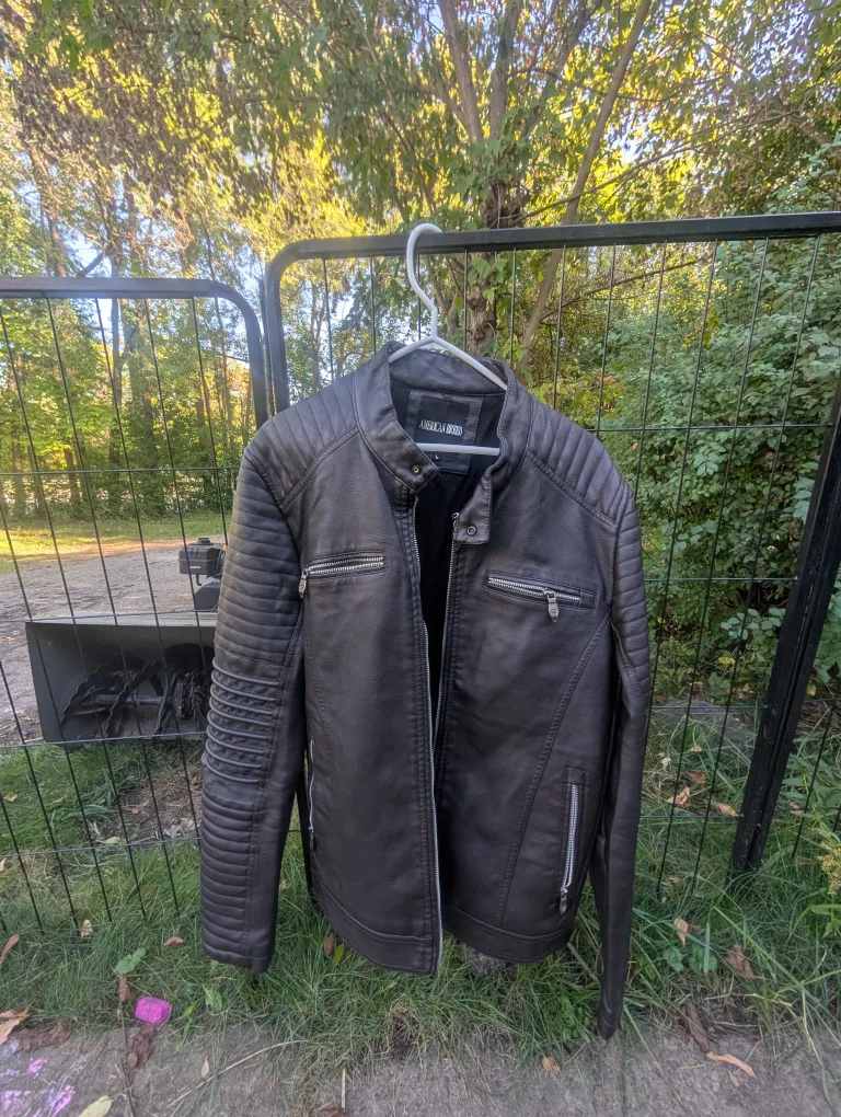 American Breed Leather Jacket - Size L thumbnail