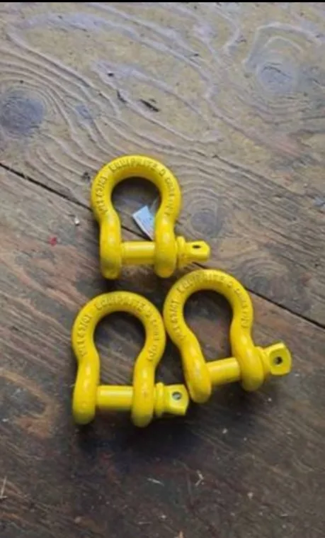 Shackle - Yellow 3/4" thumbnail