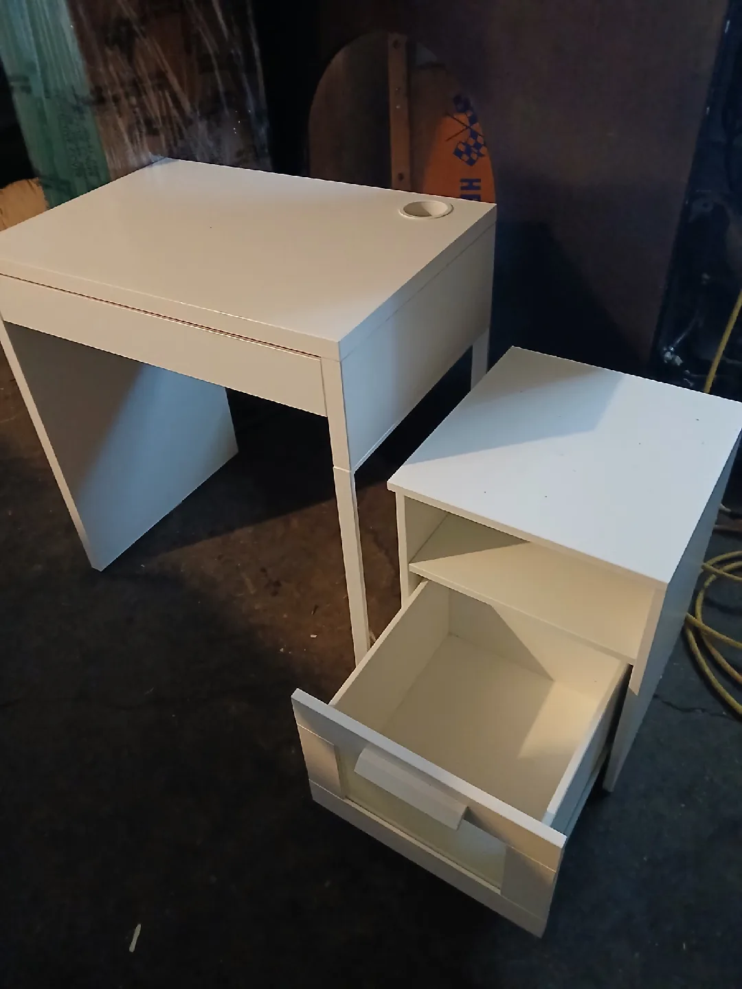 small desk and side small cavinet thumbnail