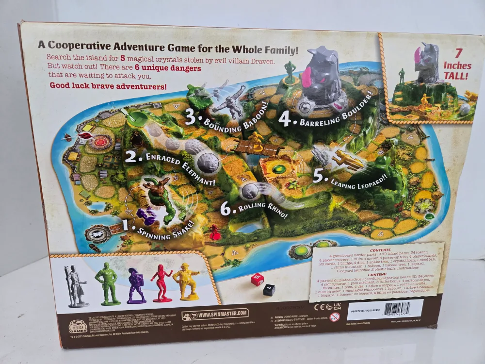 Jumanji spin master board game brand new image indicator(6)