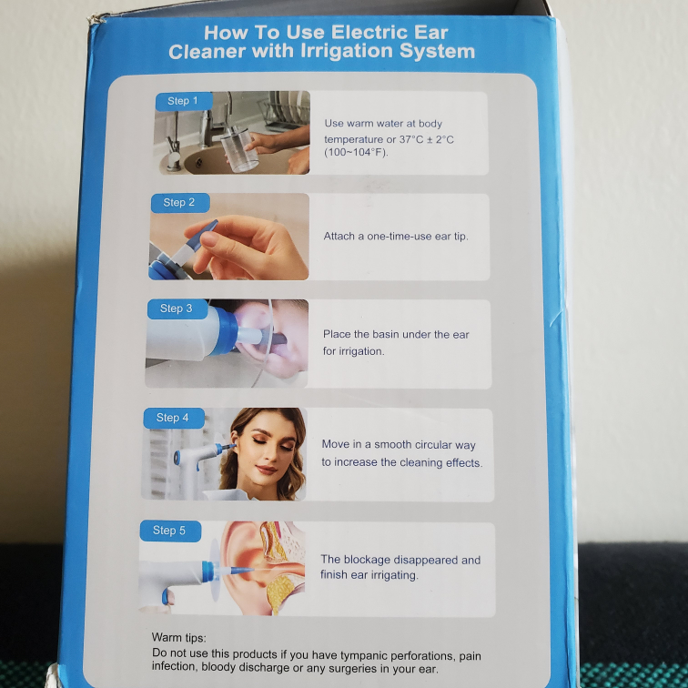 Electric Ear Cleaner with Irrigation System - photo 3
