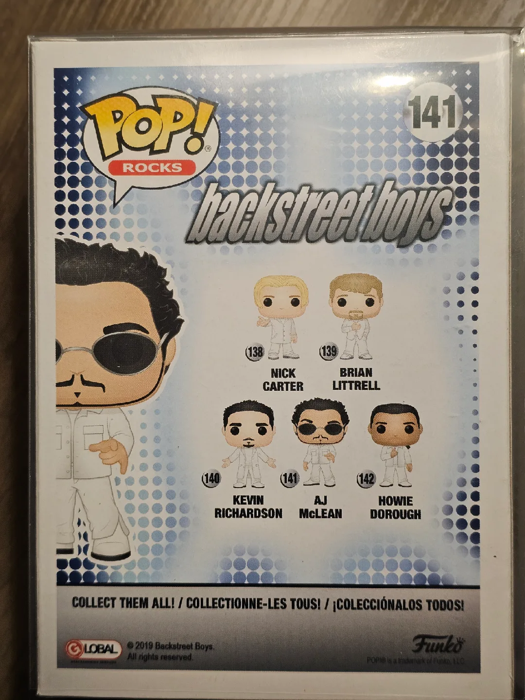 Funko Pop! Rocks Backstreet Boys AJ McLean #141 image indicator(4)