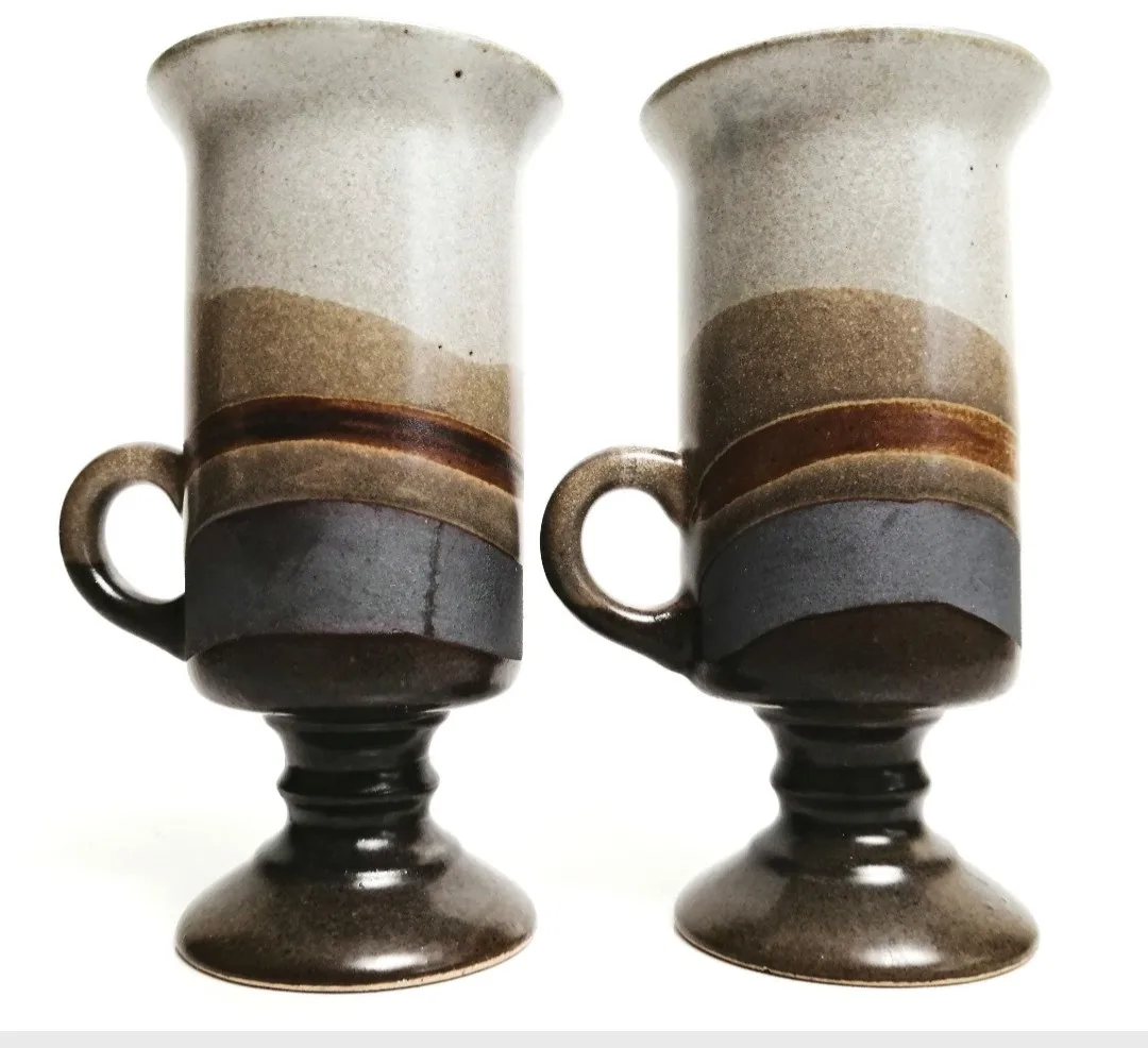 Pottery Irish Coffee Mugs ~ Stoneware image indicator(4)