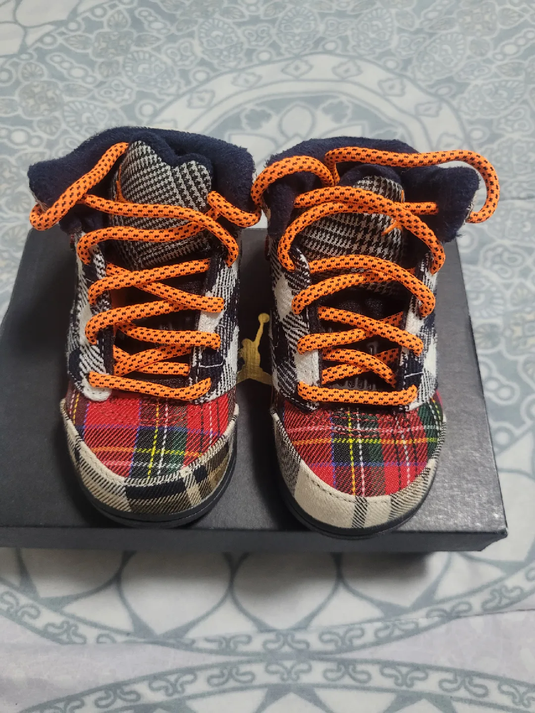 Jordan 5 Retro Plaid Toddler Shoes image indicator(2)