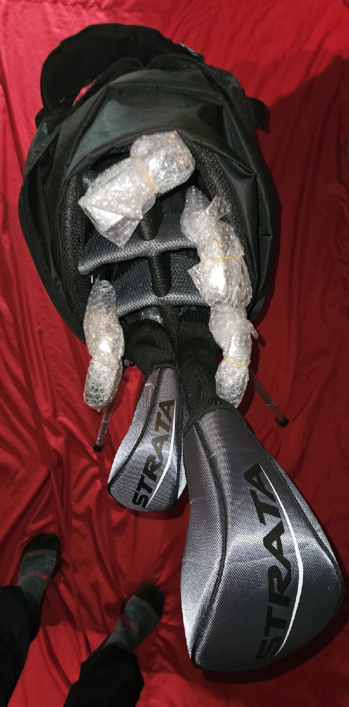 Strata Golf Bag - Black