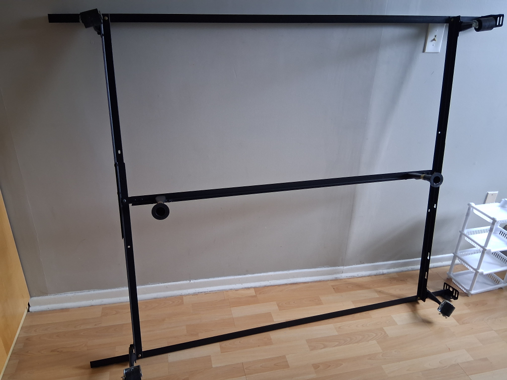 Full Size Metal Bed Frame ~75" × 54"