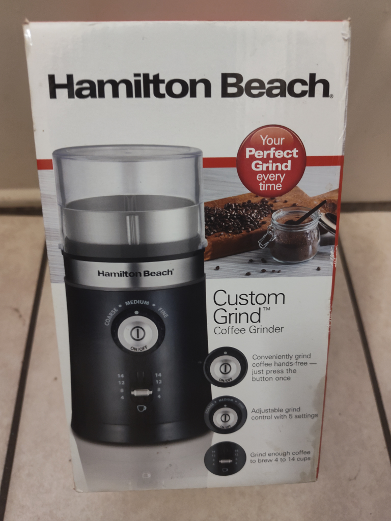 Hamilton Beach Coffee Grinder  (BRAND NEW IN BOX NEVER OPENED)