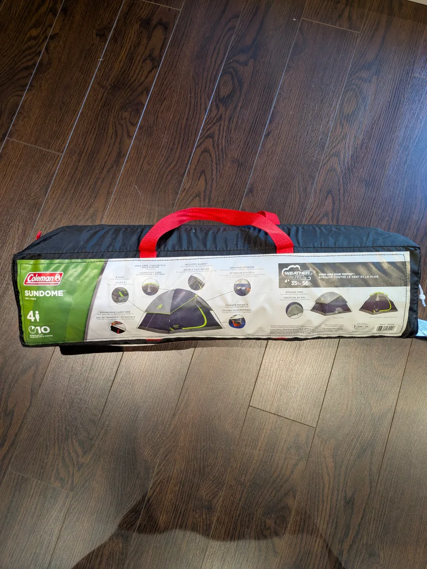Coleman Sundome 4-Person Tent - Like New! image indicator(2)