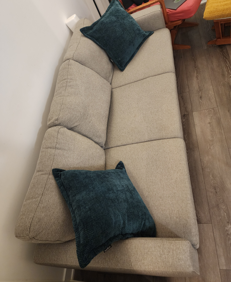 TERESA contemporary 3-seater sofa - photo 3