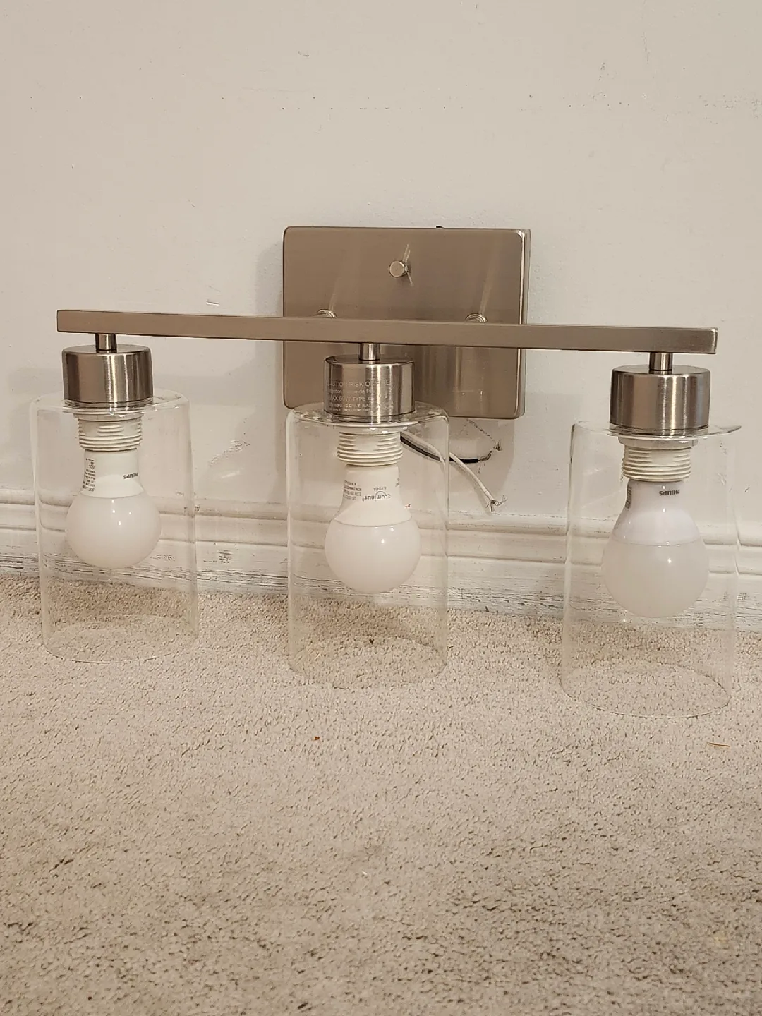 3-Light Bathroom Vanity Light Fixture thumbnail