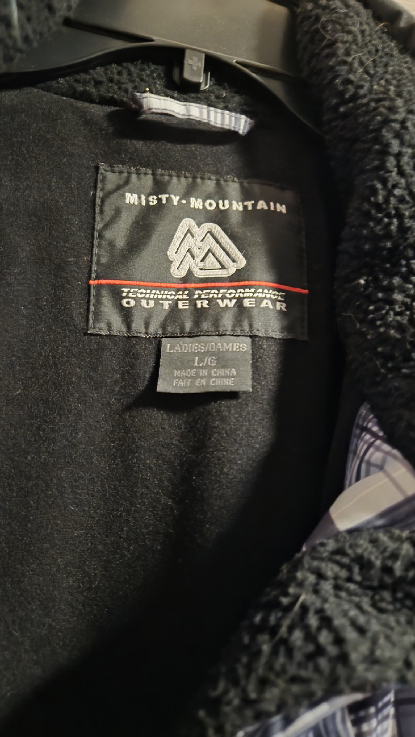 Misty Mountain Plaid Winter Jacket - Large - photo 4