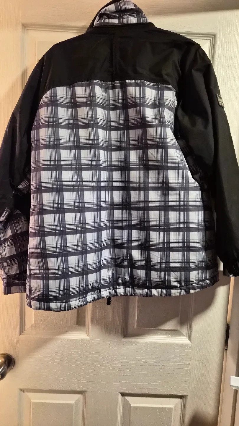 Misty Mountain Plaid Winter Jacket - Large image indicator(8)