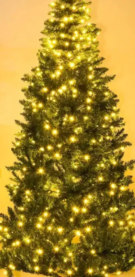 Arbre de Noël artificiel illuminé