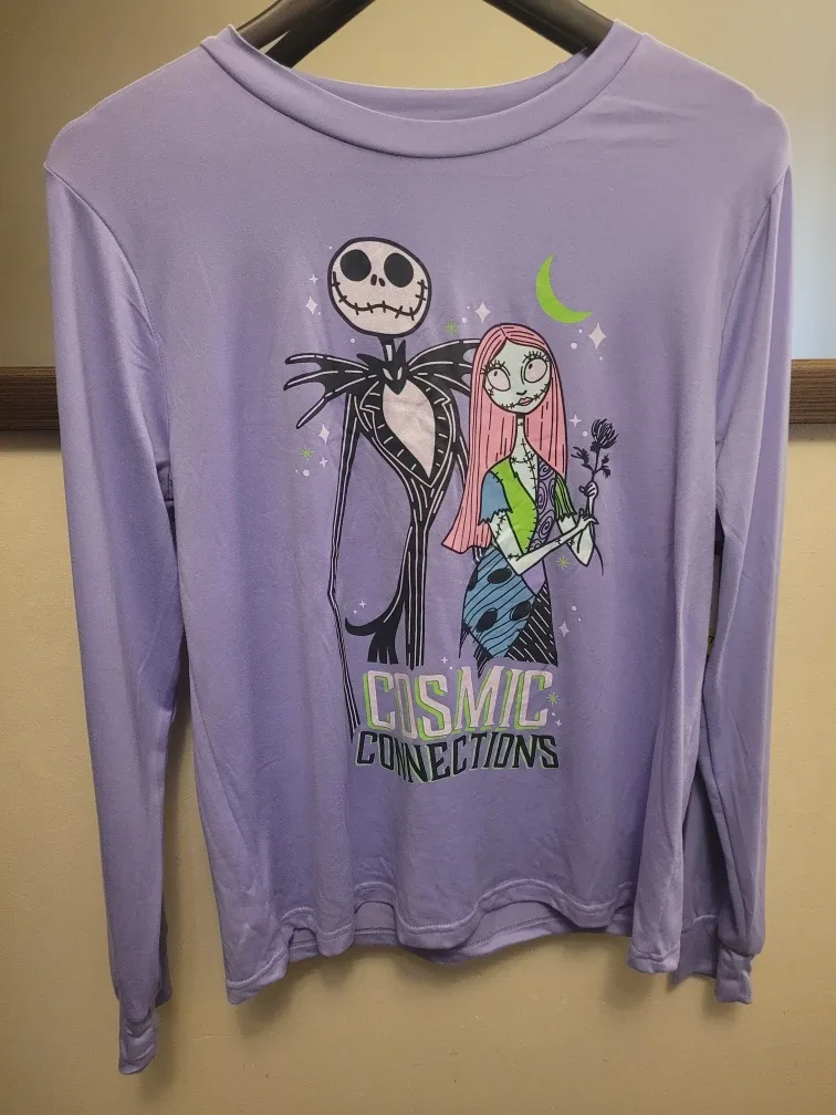 Halloween Nightmare Before Christmas Leggings & Shirt Set (M)