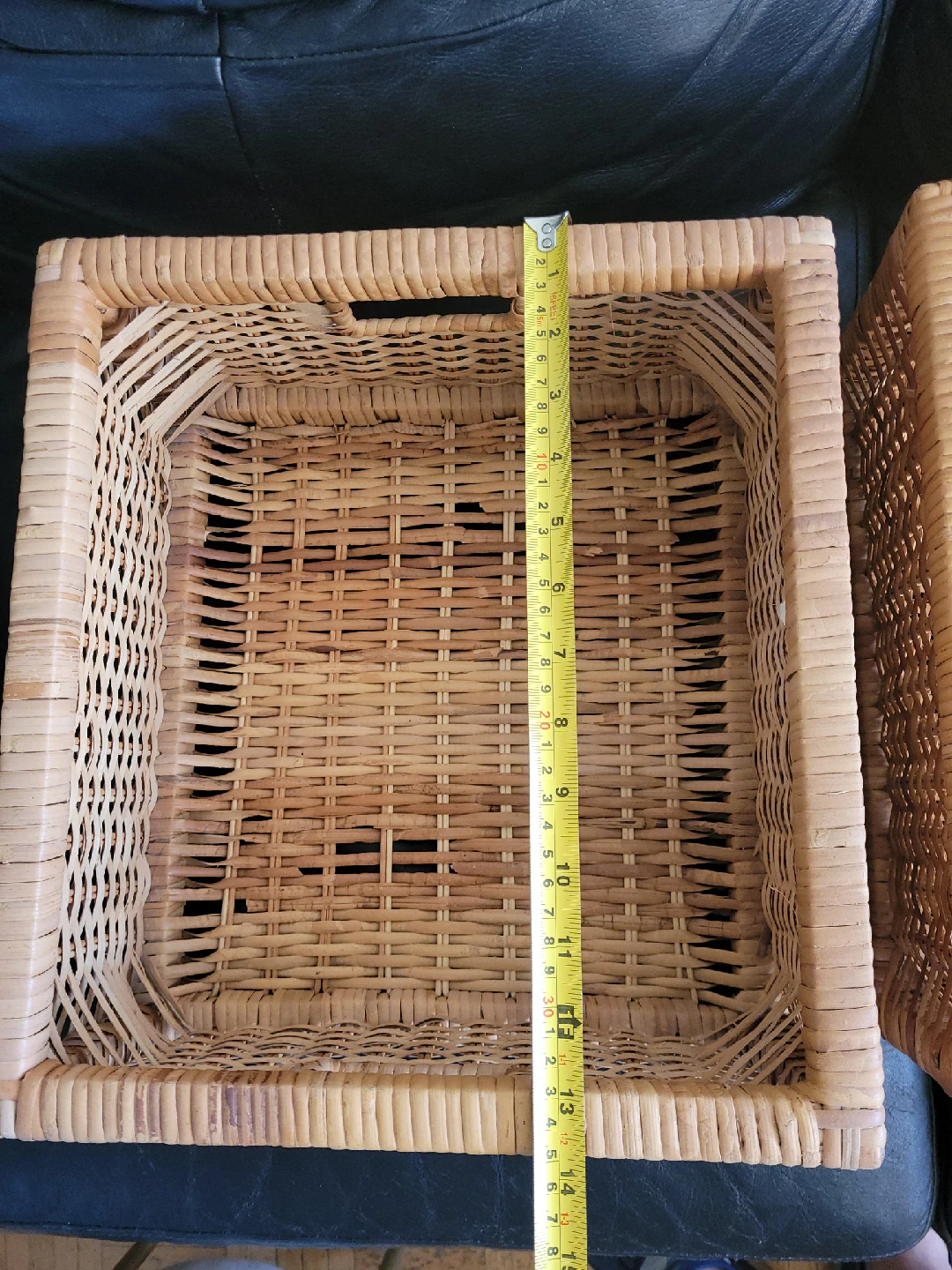Wicker Storage Baskets - Set of 2 - photo 3