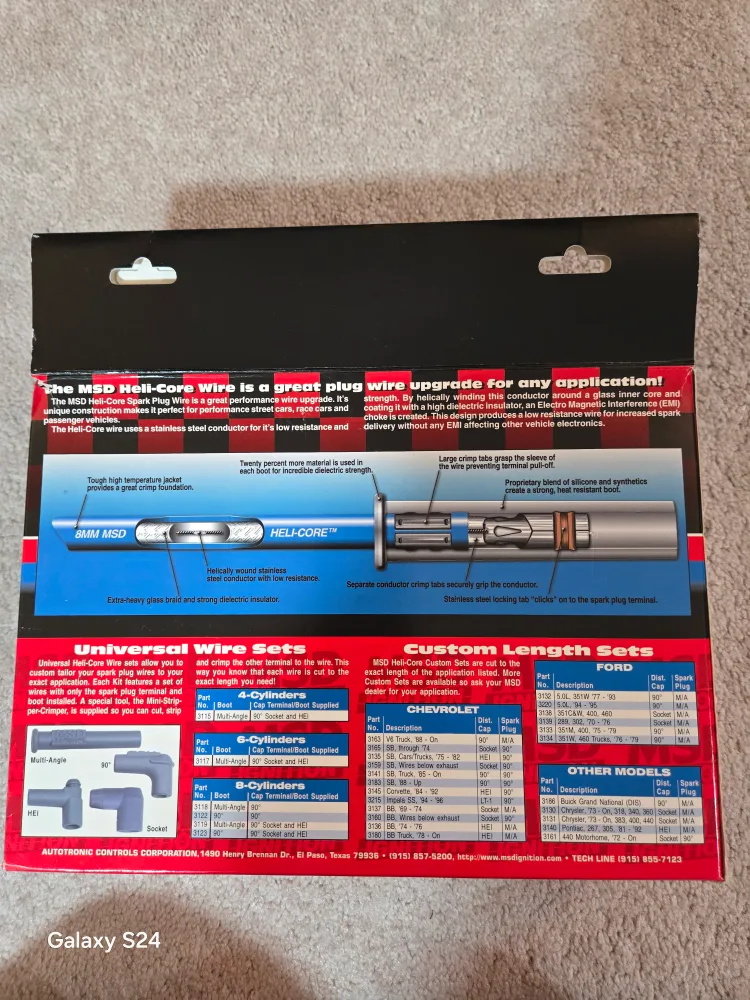 MSD Heli-Core Wire Set PN 3114 image indicator(2)