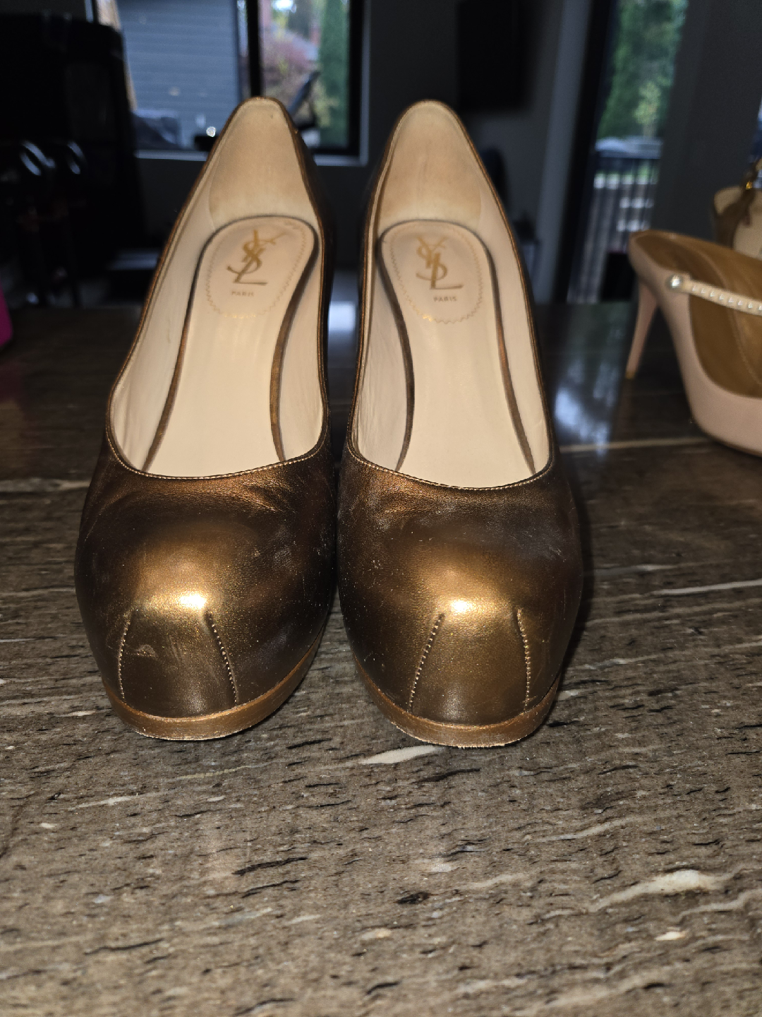 YSL Bronze Heels - photo 3