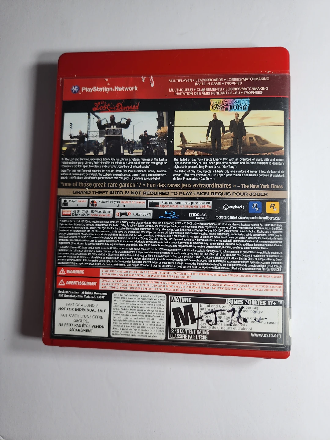 Grand Theft Auto: Episodes from Liberty City (PS3) - photo 2