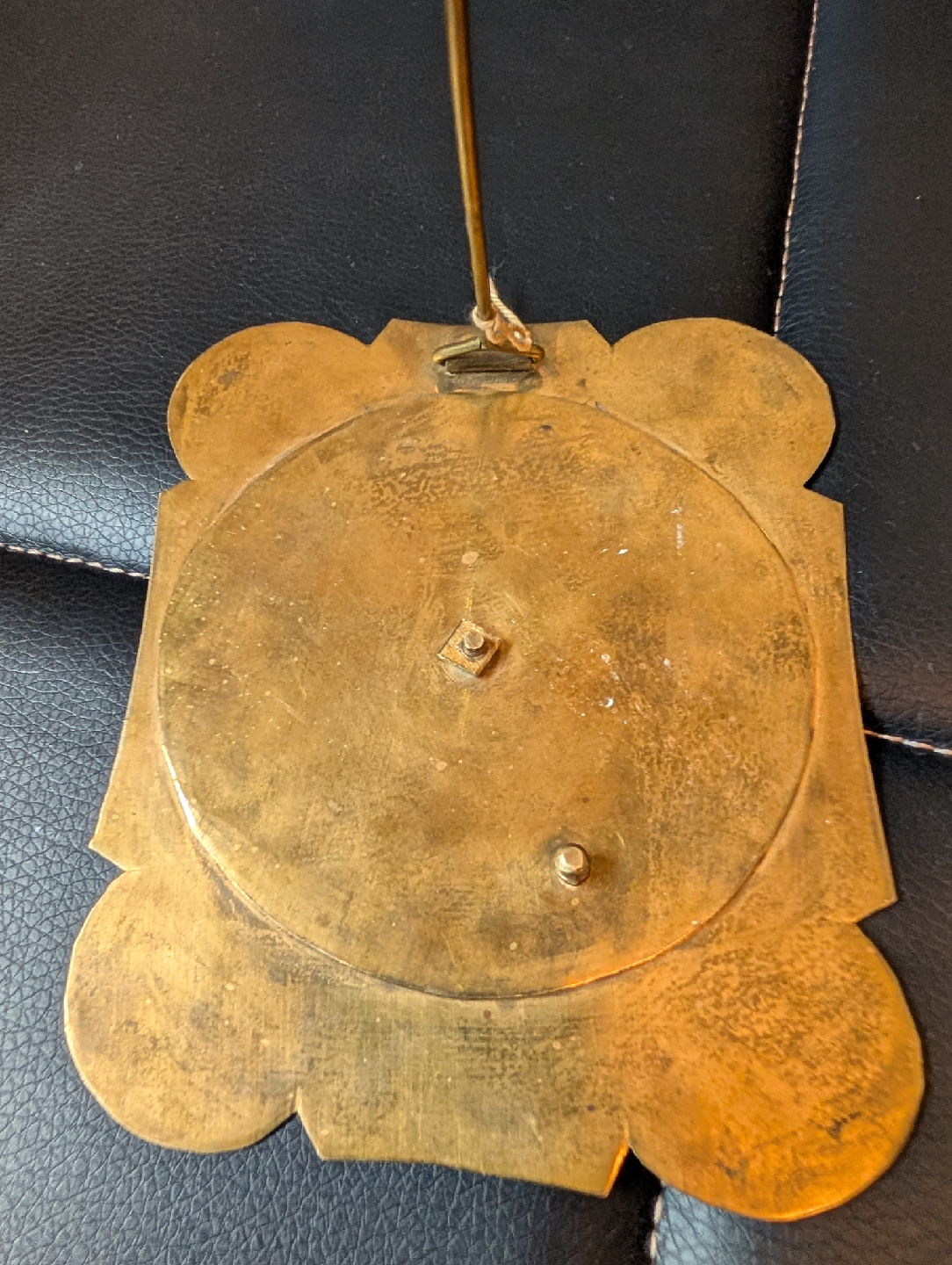 Vintage brass  Chinese perpetual 28 year calender - photo 2