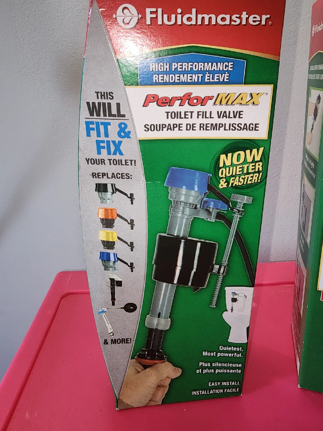 Fluidmaster Universal Toilet Fill Valve & Flapper Kit image indicator(3)