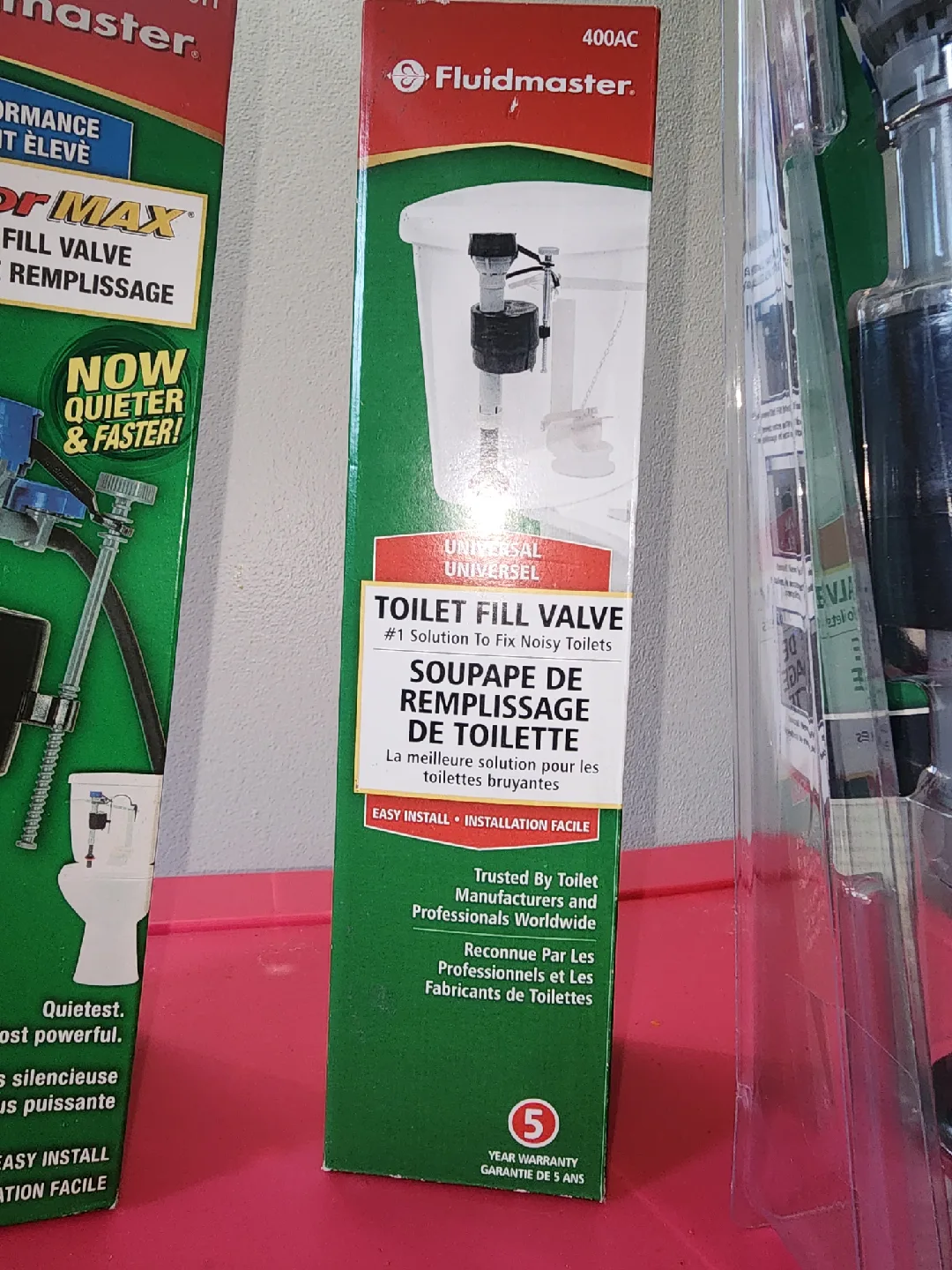 Fluidmaster Universal Toilet Fill Valve & Flapper Kit image indicator(6)