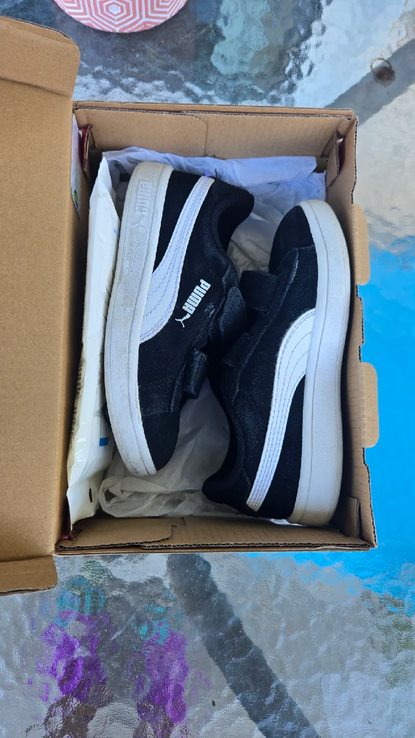 Puma Smash 3.0 SD V PS Kids Shoes - Size 10.5C image indicator(4)