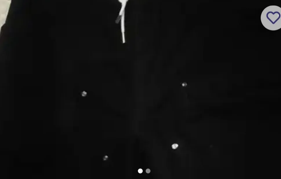 Black Jean Shorts thumbnail