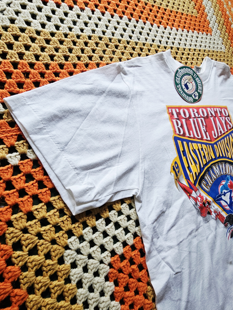 Deadstock Toronto Blue Jays 1993 Single Stitch Vintage Tshirt - photo 3