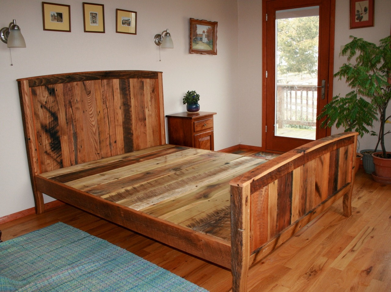 Wooden DOUBLE  Bed Frame