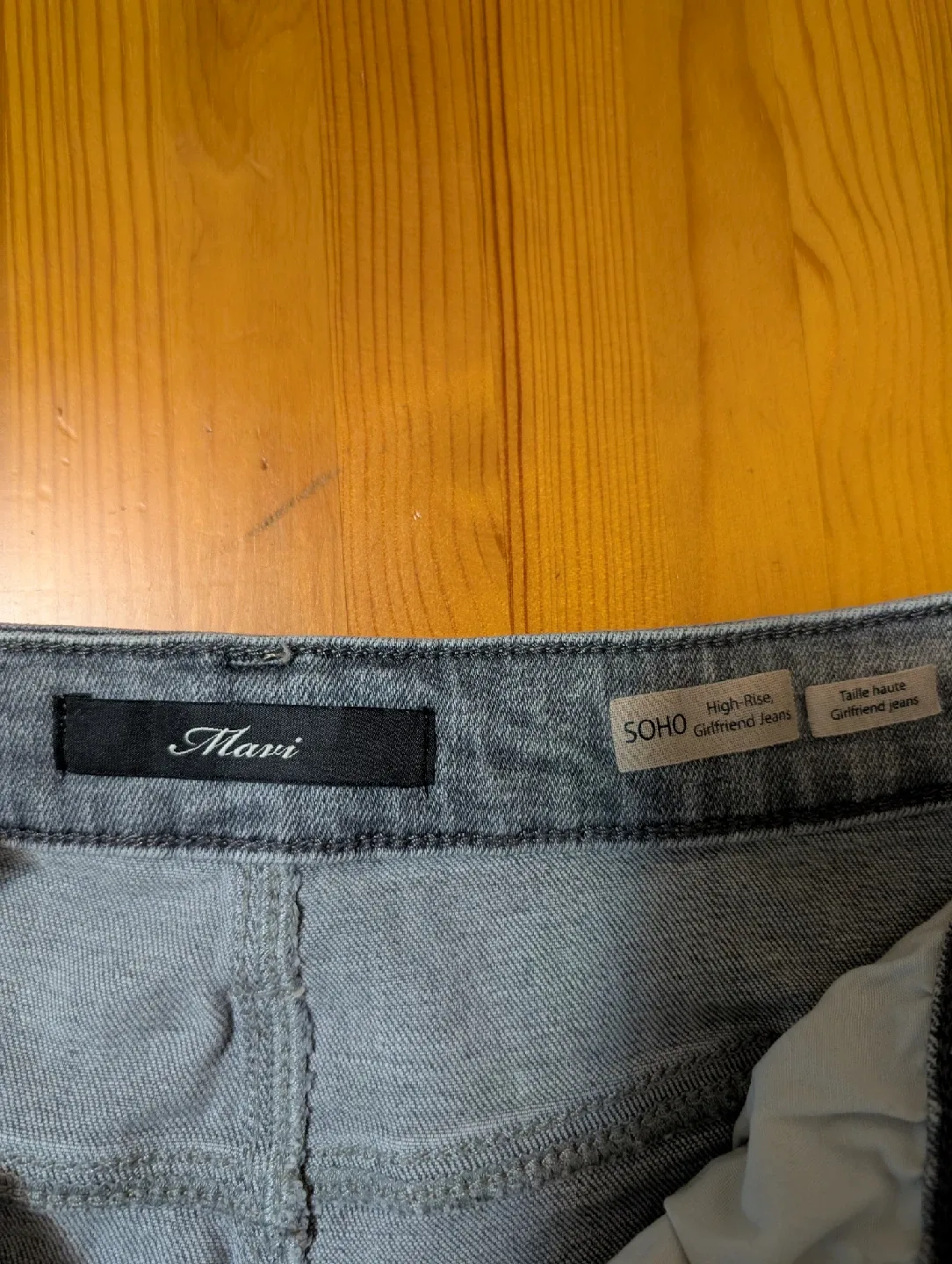 Mavi Soho High-Rise Girlfriend Jeans, Size 27/29 image indicator(3)