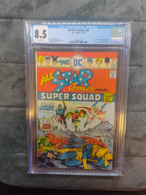 All-Star Comics #58 CGC 8.5