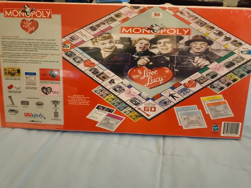 "I Love Lucy" Monopoly 50th Anniversary Collector's Edition image indicator(3)