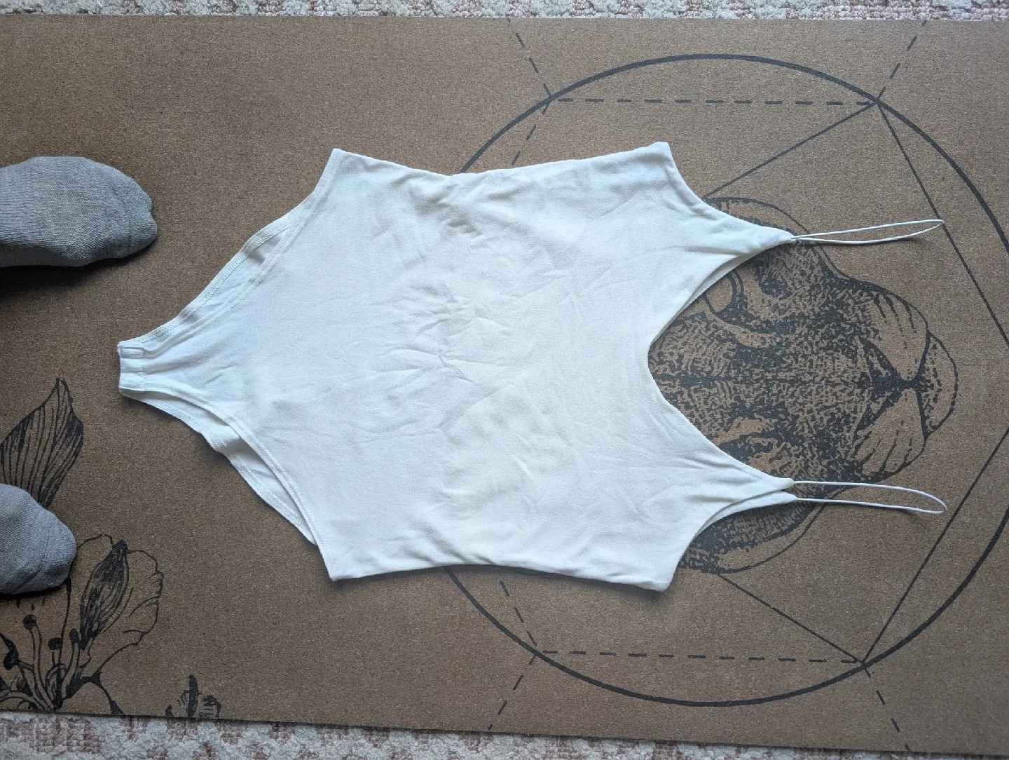 White Cotton Bodysuit