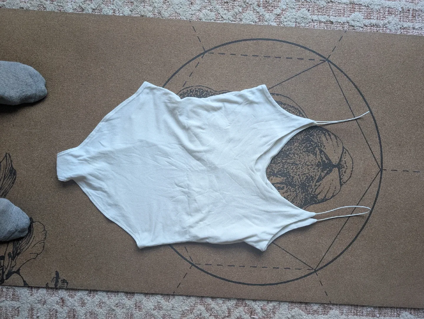 White Cotton Bodysuit image indicator(2)