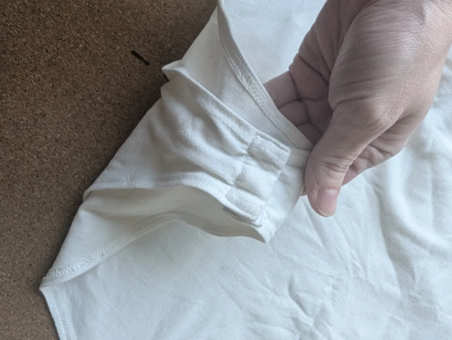 White Cotton Bodysuit image indicator(4)