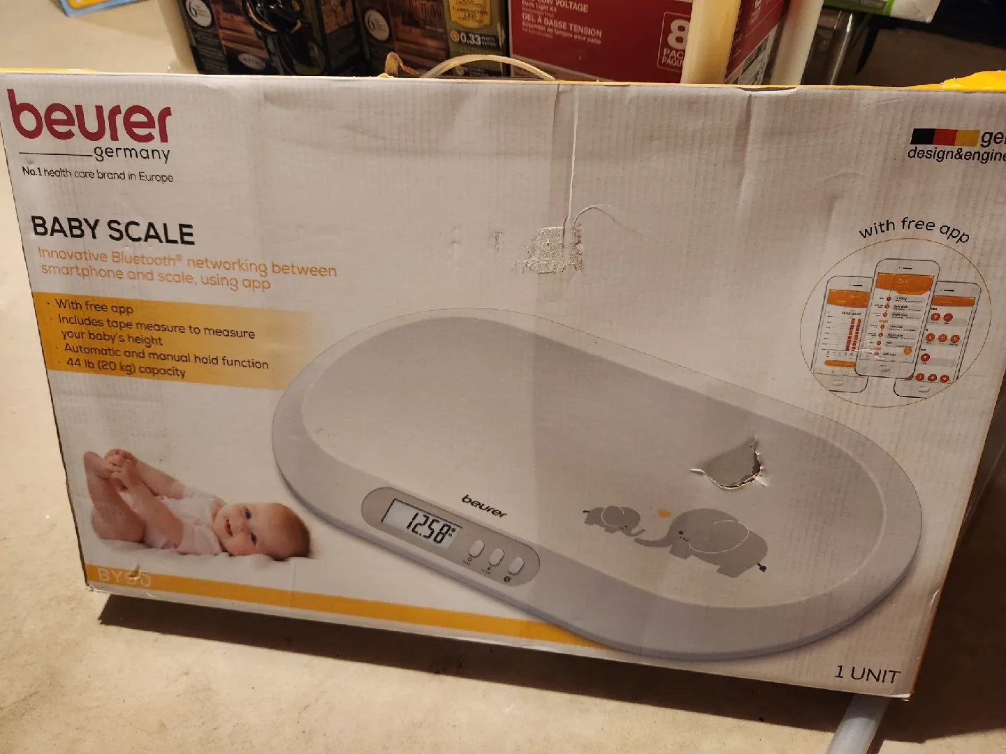 Beurer  Baby Scale - New! bluetooth enabled image indicator(3)