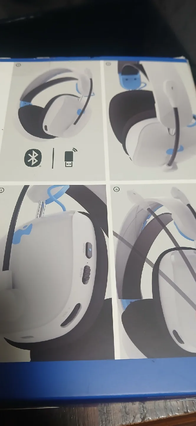 PDP Gaming Phantom Air Wireless Stereo Gaming Headset for PS4 image indicator(4)