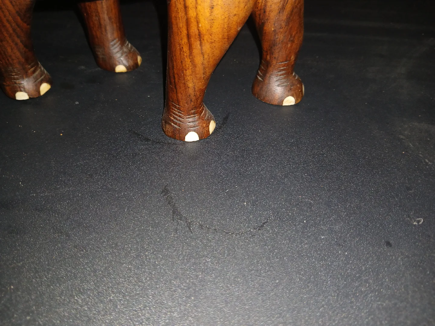 Wooden Elephant Figurine image indicator(4)