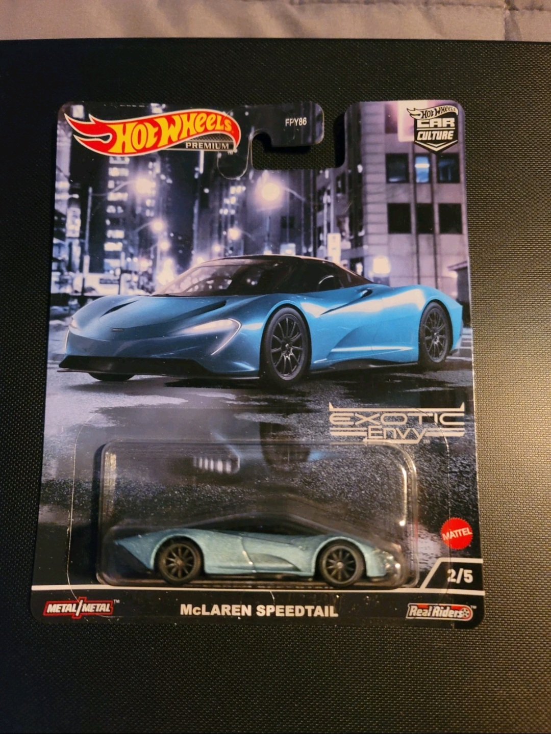 Hot Wheels Premium McLaren Speedtail - Exotic Envy