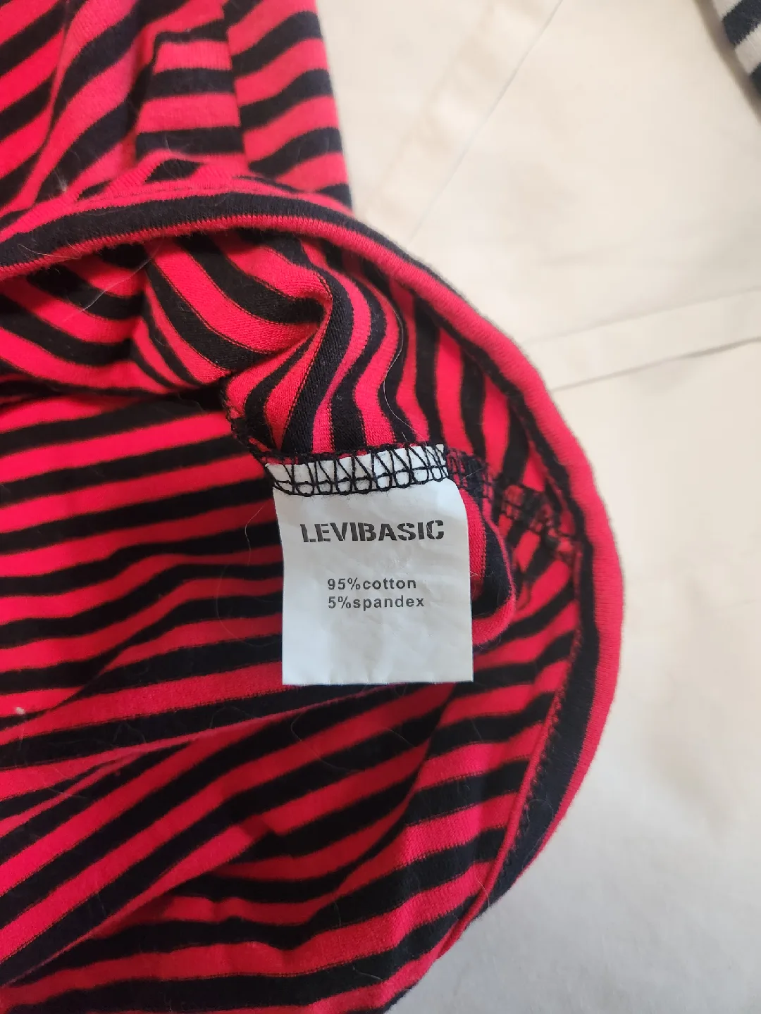 FREE - LEVI BASIC Dog Shirt - Striped image indicator(4)