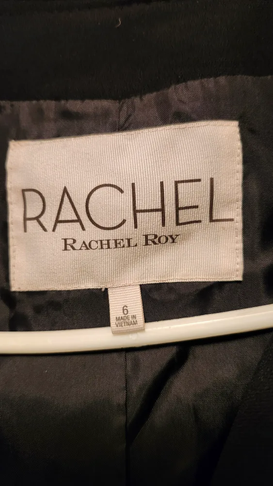 Rachel Roy Black Blazer - Size 6 image indicator(2)