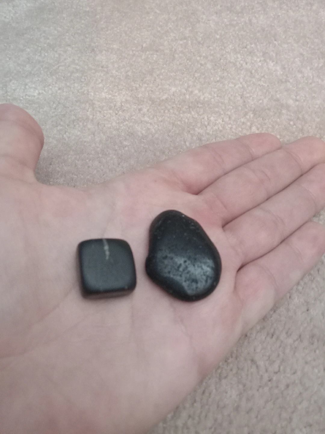 Natural Polished Obsidian and Onyx - Approx. 1-2 Inches