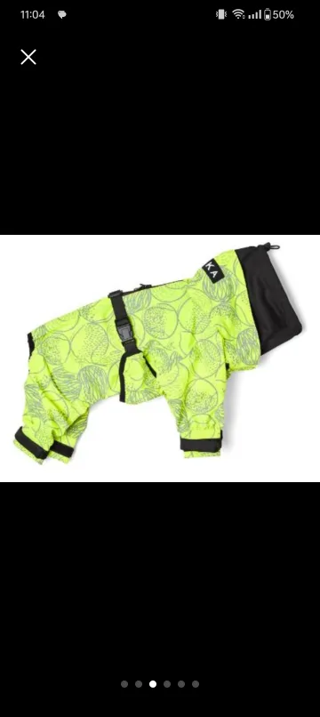 Paikka Visibility Dog Rain Suit image indicator(2)
