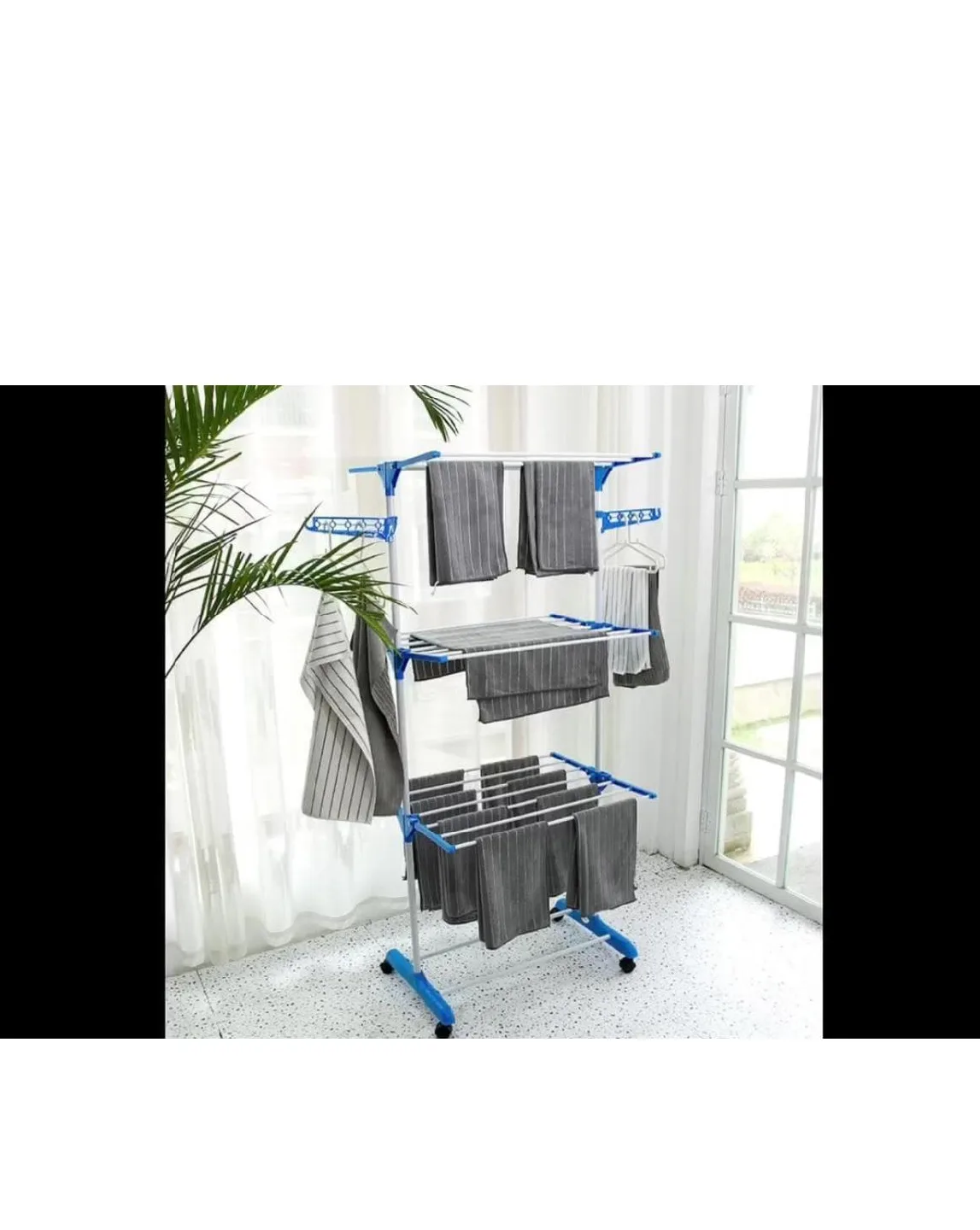 Three-Layer Clothes Hanger Drying Rack image indicator(2)