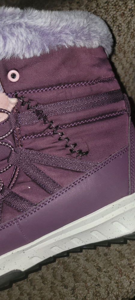 Damage Kamik Waterproof Winter Boots - Purple size 4 - photo 3